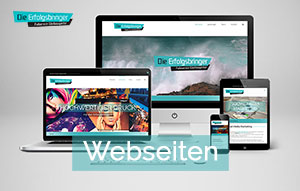Marketingagentur DieErfolgsbringer Webdesign Homepage Design