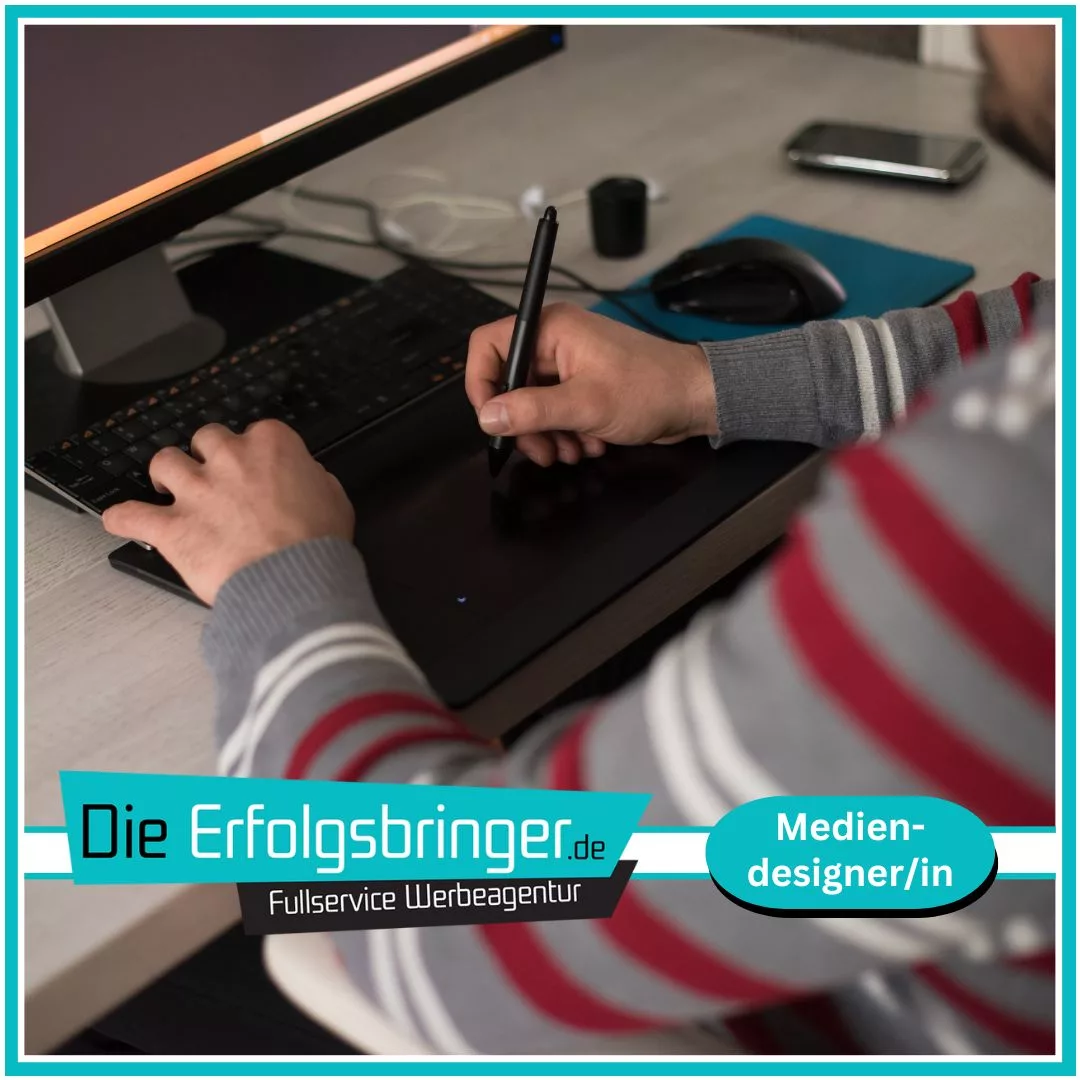 Die Erfolgsbringer Siegburg Job Mediengestalter Mediengestalterin Mediendesigner Mediendesignerin Stellenanzeige Bewerbung