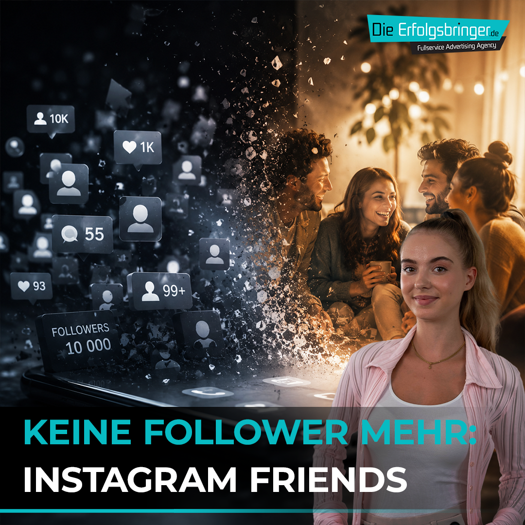 Die Erfolgsbringer, Instagram, Instagram Marketing, Social Media Marketing, Instagram Friends, Follower, Community Management, Beziehungsmarketing, Markenkommunikation, Social Media Strategie, Online Marketing, Content Strategie, Engagement, Unternehmenskommunikation, Social Media Trends