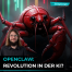 Das Bild zeigt einen Mann und im Hintergrund einen KI generierten Hummer, symbolisch für OpenClaw erklärt: Die KI, die nicht nur antwortet, sondern Deinen Computer bedient