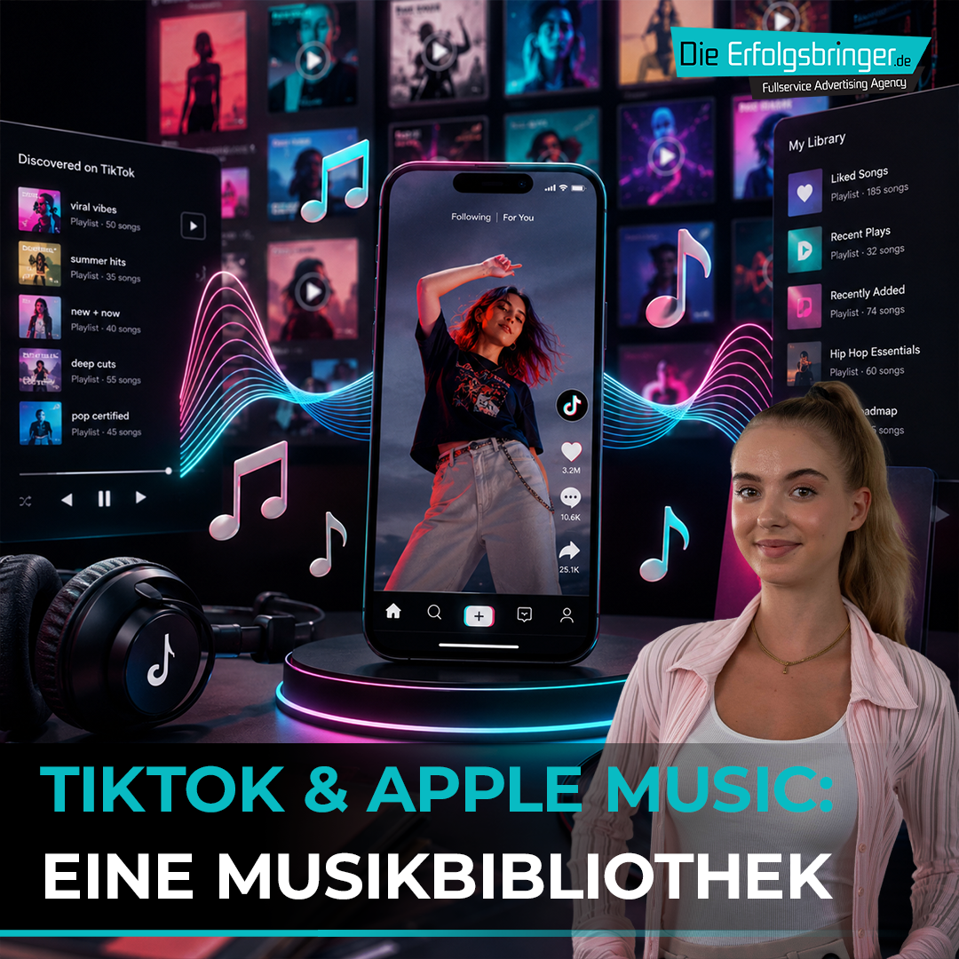 Musik auf TikTok, TikTok, TikTok Marketing, TikTok als Musikbibliothek, Musikmarketing, Social Media Marketing, Plattformstrategie, Apple Music, Musik Streaming, Community Marketing, Creator Marketing, Fanbindung, digitale Trends, Content Strategie, Social Media Trends, Nutzerbindung, Aufmerksamkeit, Marketingstrategie, Streaming Plattformen, virale Sounds